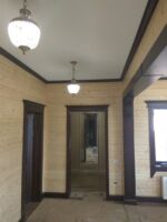 Монтаж скрытой электрики в деревянном доме